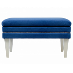 Мягкая банкетка с зоной для хранения Casket Blue варинант исполнения - 1 | Loft Concept в Красноярске