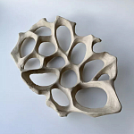 Блюдо «Бежевый коралл» варинант исполнения - 2 | Loft Concept в Красноярске