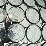 Люстра в форме шара из круглых декоративных элементов Circle of Light варинант исполнения - 2 | Loft Concept в Красноярске