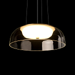 Подвесной светильник  с плоским прозрачным стеклянным плафоном Grada Light варинант исполнения - 8 | Loft Concept в Красноярске