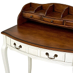 Стол-бюро из массива дерева Montmartre Provence White Desk варинант исполнения - 2 | Loft Concept в Красноярске