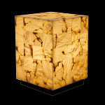 Торшер прямоугольный из натурального камня Calcite Geometry варинант исполнения - 5 | Loft Concept в Красноярске