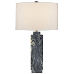 Настольная лампа с корпусом из серого мрамора Breathtaking View варинант исполнения - 3 | Loft Concept в Красноярске