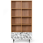 Широкий стеллаж с принтом Elise Rack варинант исполнения - 20 | Loft Concept в Красноярске