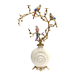 Подсвечник с декором из птиц на ветвях Birds of Paradise варинант исполнения - 1 | Loft Concept в Красноярске