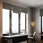 Люстра конусовидная с каскадом из разноцветных круглых подвесов Key Lustar варинант исполнения - 5 | Loft Concept в Красноярске