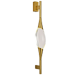 Бра с хрустальным плафоном Renee Brass Glass Drops Light Wall Lamp варинант исполнения - 1 | Loft Concept в Красноярске