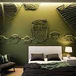 Барельеф OWLS варинант исполнения - 2 | Loft Concept в Красноярске