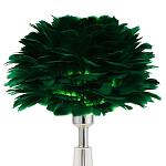 Настольная лампа с перьями Plumage Green Table Lamp варинант исполнения - 2 | Loft Concept в Красноярске