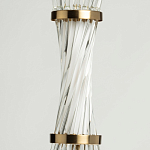 Подвесной светильник с цилиндрическим плафоном из прозрачных стеклянных трубок Nembus варинант исполнения - 7 | Loft Concept в Красноярске