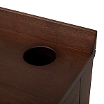 Рабочий стол из массива ясеня Marleen Brown Desk варинант исполнения - 2 | Loft Concept в Красноярске