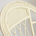 Комплект уличной мебели из ротанга Clara белый варинант исполнения - 3 | Loft Concept в Красноярске