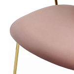 Стул Singer Chair без подлокотников Розовый Велюр варинант исполнения - 6 | Loft Concept в Красноярске