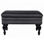 Мягкая банкетка с зоной для хранения Casket Dark Grey варинант исполнения - 1 | Loft Concept в Красноярске