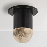 Потолочный светильник светодиодный с плафоном из натурального камня Purgatory варинант исполнения - 1 | Loft Concept в Красноярске