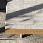 Дизайнерский кофейный стол из дерева с керамической столешницей уличный SWAY Coffee Table варинант исполнения - 4 | Loft Concept в Красноярске