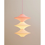 Подвесной вязаный розовый светильник «Звезда Востока 03» варинант исполнения - 3 | Loft Concept в Красноярске