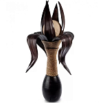 Настольная лампа черная INDONESIAN LAMPS 1 варинант исполнения - 1 | Loft Concept в Красноярске