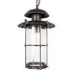 Уличный подвесной светильник с цилиндрическим плафоном на цепи Elysian Lanterns варинант исполнения - 5 | Loft Concept в Красноярске