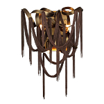 Бра с изогнутыми металлическими лентами и цепочками Atlantis Chain варинант исполнения - 3 | Loft Concept в Красноярске