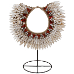 Этническое ожерелье из ракушек на подставке Ethnic Necklace Sharp Lacy Shells варинант исполнения - 1 | Loft Concept в Красноярске