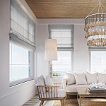 Люстра трехъярусная с декором из круглых деревянных бусин с кисточками Gray Brown Wooden Beads Chandelier варинант исполнения - 4 | Loft Concept в Красноярске