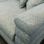 Дизайнерский Диван Lancaster Серо-голубое букле варинант исполнения - 1 | Loft Concept в Красноярске