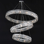 Хрустальная Люстра Элизабет из трех колец Хром  варинант исполнения - 1 | Loft Concept в Красноярске