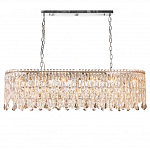 Люстра овальная с хрустальными подвесками Roul Crystal Light варинант исполнения - 4 | Loft Concept в Красноярске