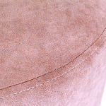 Банкетка овальная пыльно-розовый велюр на 4-х металлических ножках золотого цвета SANJAY варинант исполнения - 5 | Loft Concept в Красноярске