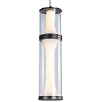 Подвесной светильник со стеклянным плафоном Trina Flask Black Hanging Lamp варинант исполнения - 3 | Loft Concept в Красноярске