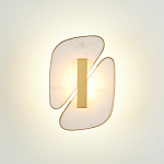 Бра с мраморными вставками Marble Plates варинант исполнения - 2 | Loft Concept в Красноярске