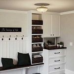 Потолочный светильник со стеклянным плафоном в виде купола Quoizel варинант исполнения - 16 | Loft Concept в Красноярске