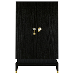 Платяной шкаф Elsa Dreams Black с 2-мя фасадами варинант исполнения - 5 | Loft Concept в Красноярске