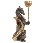 Подсвечник в виде дракона Dragon Candlestick Red Gold Blue Green варинант исполнения - 2 | Loft Concept в Красноярске