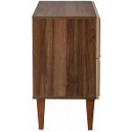 Тумба прикроватная бежевая из массива бука с 2-мя ящиками Wenge Light варинант исполнения - 3 | Loft Concept в Красноярске