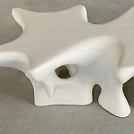 Кофейный стол природной формы Sirius White Coffee Table варинант исполнения - 1 | Loft Concept в Красноярске