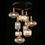 Люстра подвесная Karmelitta Smoky Black варинант исполнения - 2 | Loft Concept в Красноярске