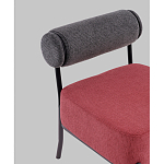 Кресло Ponpoun тёмно-серый бордо варинант исполнения - 2 | Loft Concept в Красноярске