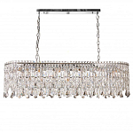 Люстра овальная с хрустальными подвесками Roul Crystal Light варинант исполнения - 6 | Loft Concept в Красноярске