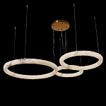 Люстра с 3-мя кольцами из натурального камня Minerals of Light варинант исполнения - 2 | Loft Concept в Красноярске