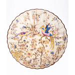 Чаша с цветочным орнаментом на ножке в виде бронзового ангела Eden Garden варинант исполнения - 4 | Loft Concept в Красноярске