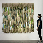 Художественный панно макраме Wall decor Voice the Forest варинант исполнения - 1 | Loft Concept в Красноярске