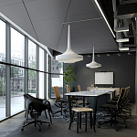 Подвесной вязаный белый светильник «Лампа Марракеша» варинант исполнения - 2 | Loft Concept в Красноярске