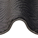 Ковер из полиэстера Black and white continent варинант исполнения - 3 | Loft Concept в Красноярске