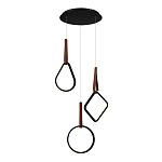 Подвесной светильник с геометрическими источниками света Geometric Architecture of Light варинант исполнения - 1 | Loft Concept в Красноярске