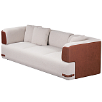 Трехместный диван Richmond с кожаной отделкой варинант исполнения - 2 | Loft Concept в Красноярске