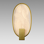 Бра с гравировкой на акриловом плафоне Gravyura Bronze варинант исполнения - 4 | Loft Concept в Красноярске