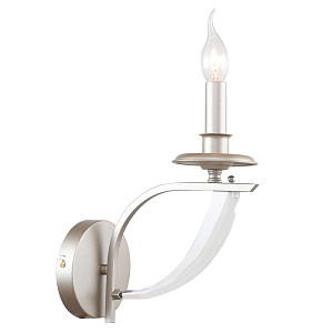 Бра серебряного цвета Old Castle 