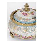 Шкатулка фарфоровая с цветочной росписью Eden Garden варинант исполнения - 2 | Loft Concept в Красноярске